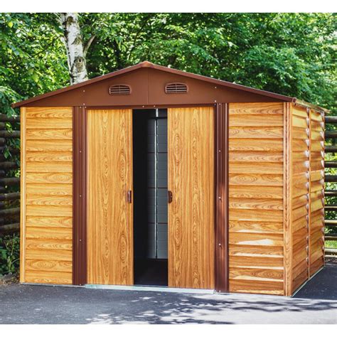 x metall gartenhaus.